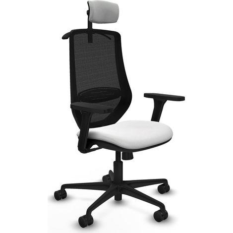 Piqueras-y-crespo Mardos Silla de oficina blanca moderna