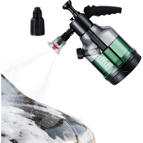 Pulvérisateur À Mousse Pour Lavage Automobile Nettoyeur Moussant Portable À Main Lance Mousse À Pression Manuelle Pour Voiture Camion Moto SUV Jardin (1/5)