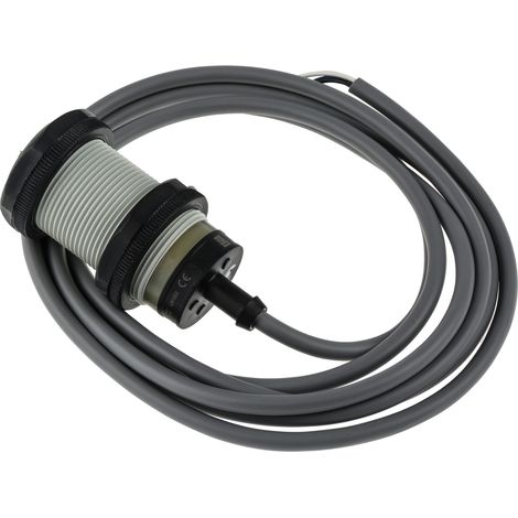 Capteur photoélectrique Réflexion diffuse RS PRO, 1 m, Cylindrique, IP67 ( Prix pour 1 ) (1/3)