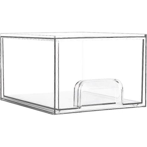 Stück durchsichtige, stapelbare Aufbewahrungsschubladen, Kosmetik-Organizer fürs Badezimmer