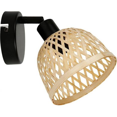 Applique spot orientable bambou Hanoi (1/4)
