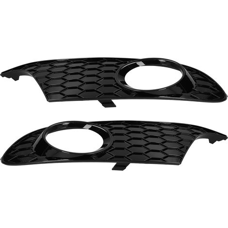 Paire de grilles de protection antibrouillard avant en nid d'abeille 5K0 853 665 compatibles avec MK6 TDI TSI 2009-2013 (1/5)