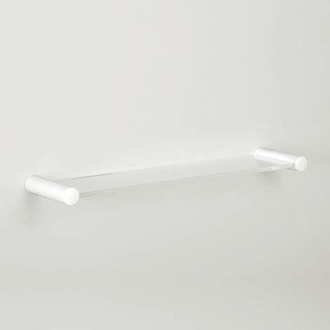 pba 01 Glasablage,seitlichen Halterungen aus Nylon, 140x620(656)mm