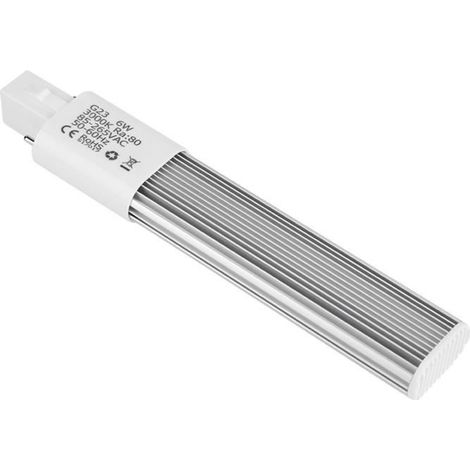 Ampoule LED - SURENHAP - G23 - 6W - Blanc Chaud - Encastrable (1/4)