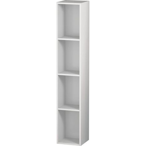 Duravit L-CUBE scaffale 180x180x1000mm noce scuro