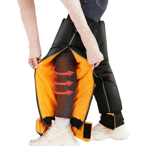 Genouillères de moto,Genouillère thermique - Protections de jambes étanches,Pour les trajets quotidiens, la conduite sur autoroute, l'aventure, les sentiers de montagne, la course en circuit et (1/5)