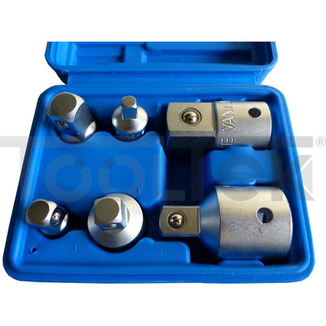 SET ADATTATORI RIDUTTORI 6pz PER BUSSOLE UTENSILI ARIA Cr-V PRO (1/2)