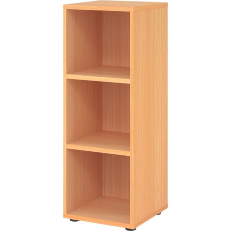 bümö smart Aktenregal - 3 Ordnerhöhen Buche