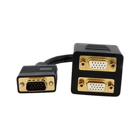 StarTech.com Cavo Sdoppiatore VGA a 2 uscite VGA - Cavo Y splitter VGA a doppia uscita VGA - M/F da 30 cm (1/5)