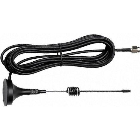 433-MHz-5-dBi-Antenne, SMA-Stecker, Magnetfuß für Amateurfunk und GSM, verbesserter Empfang, einfache Montage am Fahrzeug, kompatibel mit tragbaren Sendern, hohe Verstärkung, zuverlässiges Funkzubehör (1/5)