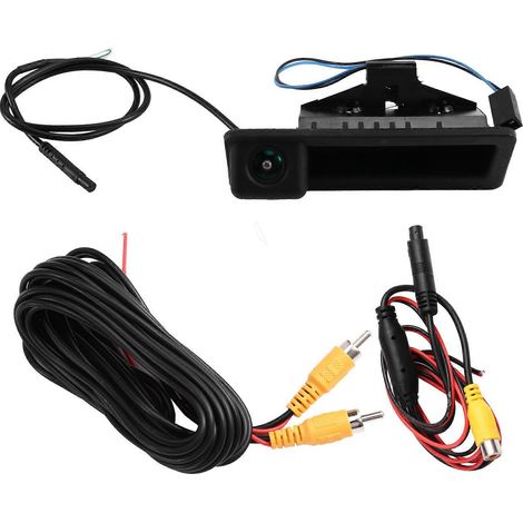 Cámara de visión trasera AHD 720P para BMW E60 E39 E90 E82 E61 X1 E84 X5 E70 E92 E91 Serie 3 Serie 5 E88 E93 X6 AHD720P (1/5)