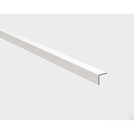 Novoescuadra 1 Alu. 25x2500 Blanco Mate-142