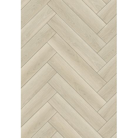 Mexen Concord échantillon de panneaux vinyles en chevron 635 x 127 mm SPC 6,5 mm, sous-couche IPEX 1,5 mm, 4 V-Fuga, Chêne - F1 (1/2)
