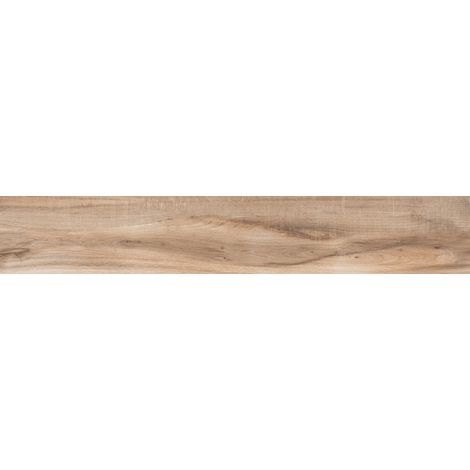 Mexen Gaatha Indica Beige grès émaillé rectifié G1, carreau effet bois sol-mur 120 x 20 cm, mat - TL604-120-020-00 (1/3)