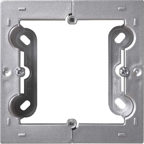 Caja de superficie simon s10 aluminio (1/2)