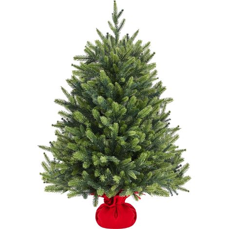 Homevive Mini árbol de Navidad Artificial de Mesa de PVC Realista con Base para casa Oficina Tienda (91 cm) (1/5)