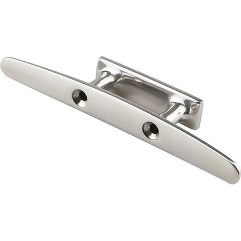 Taquet d'amarrage combiné en Acier Inoxydable 316, 1 pièce, 5 "6" 8 ", 2 Trous, polis, for Bateau Marin, Pont, Corde, Cravate, Yacht(6inch(151mm)) (1/5)