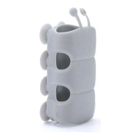 2 pièces de support de douche, accessoires de pomme de douche sans poinçon, ventouse, buse, support en silicone suspendu pour artefact fixe de séchage de fleurs amovible (1/4)
