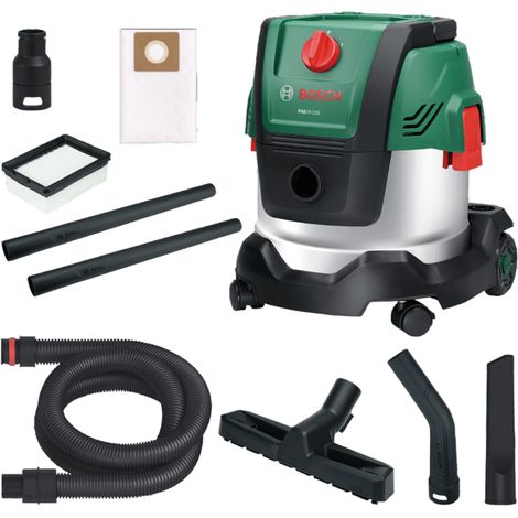 Aspirador universal BOSCH - PAS 15-220PRS - 1300W - 65 l/s - Depósito 15L - 220 mbar