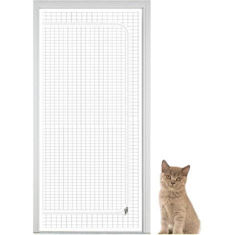 Rete antifuga adatta ai gatti,maglia antigraffio,rete di sicurezza con cerniera,accessori per animali domestici adatti a soggiorno (1/2)