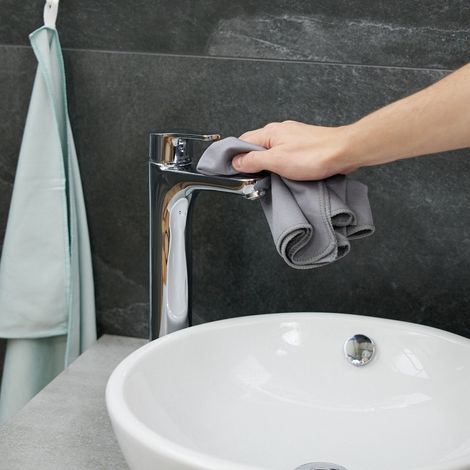 Mikrofaser reinigungstucher set 40x60 cm waschbar