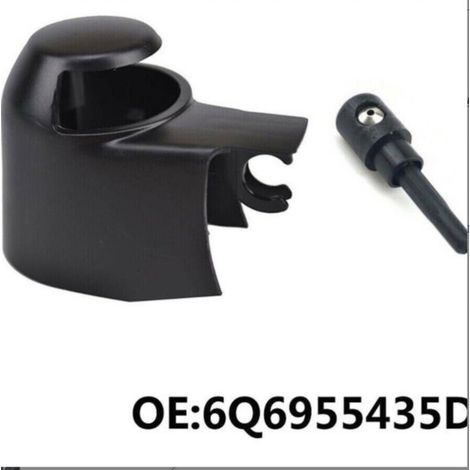 Suitable for Volkswagen rear windshield wiper arm nuts and washer nozzles 6Q6955435D (1/3)