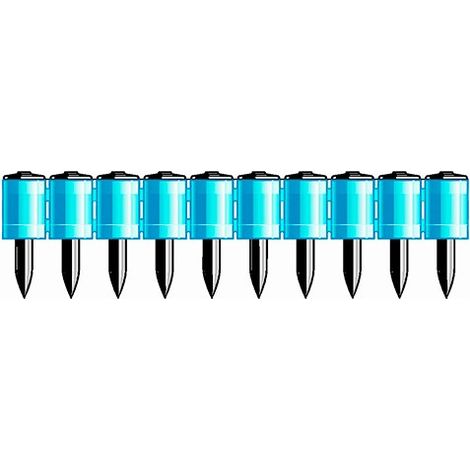 100 clous en bande DN M 47 pour cloueur poudre D. 3,7/7,8 x L. 47 mm - PO22040 Alsafix