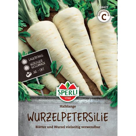 Sperli Petersilienwurzeln Halblange - Gemüsesamen (1/2)
