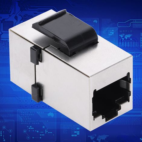 2 connecteurs RJ45 Cat6 pour module, câble droit traversant, connecteurs d'information (1/5)