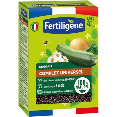 Engrais Complet Uab Légumes Fruits Fleurs 1.5kg /nc - Fertiligene