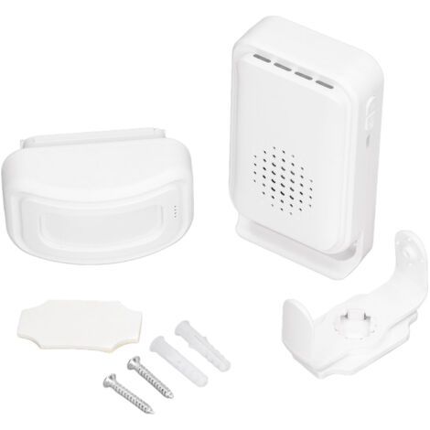 Kabellose Türklingel mit Bewegungsmelder, Infrarotdetektor, Sicherheitsalarm, Micro-USB 5V (1/5)