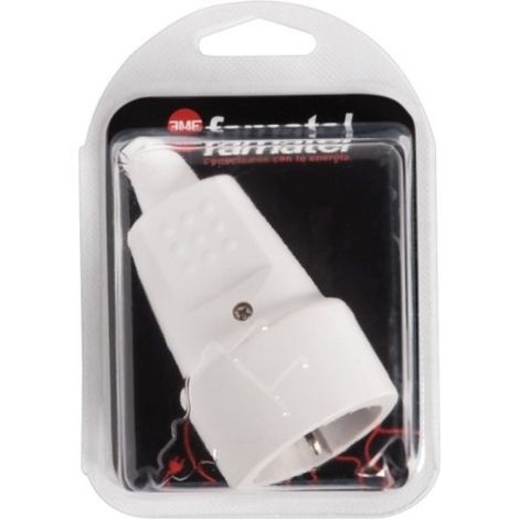 Base movil elec 100x145x65 tt 16a-250v goma term bl famat