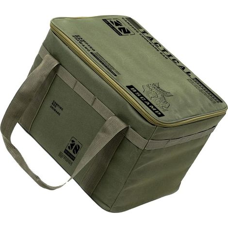 Spacieux 30L Pliable Camping Stockage Organisateurs de Rangement Épais Rembourrage de Protection Imperméable Design pour Pique nique Ustensiles Antich