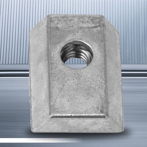 Écrou fendu en alliage de zinc Z042M pour la fixation de pièces de tour, accessoires (1/5)