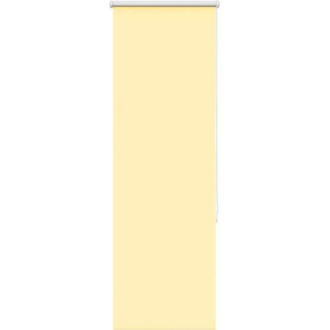 Verdunkelungsrollo Gelb 50x130 cm Stoffbreite 45,7 cm Polyester
