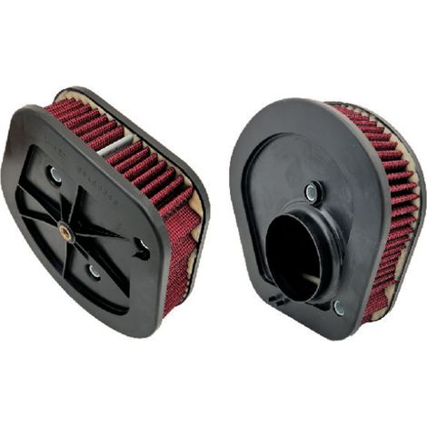 Filtre à air EMGO 2024/12 pour Harley Davidson Softail Heritage Classic FLHC '18-'20, Softail Deluxe FLDE '18-'20, Softail Street Bob FXBB '18-'20 (OEM : 29400248) (FM01083)