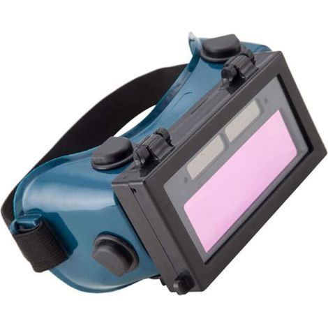 Masque de soudage à assombrissement automatique, lunettes de protection pour soudeur et chantier de construction - Équipement solaire sécurisé (1/5)