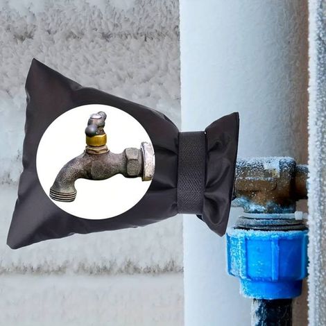Housse thermique isolante et anti-gel pour robinet extérieur