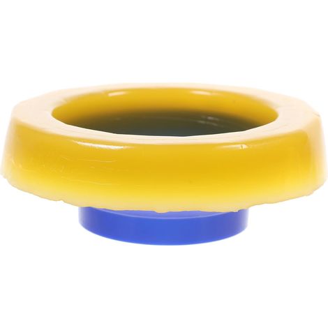 Joint d'Étanchéité Cuvette Toilette en Caoutchouc Jaune (1/5)