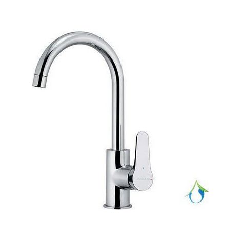 MISCELATORE MONOCOMANDO LAVELLO CANNA ALTA GIREVOLE LINEA SURF ECO- Cromo- MARIA- pezzi 1