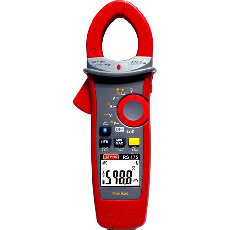 Pince multimètre 175 RS PRO, 600A c.c., 600A c.a. ( Prix pour 1 )
