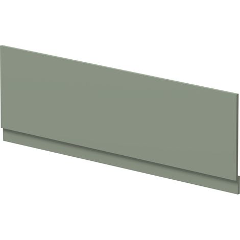 Hudson Reed MFC Straight Bath Front Panel and Plinth 560mm H x 1700mm W - Fern Green