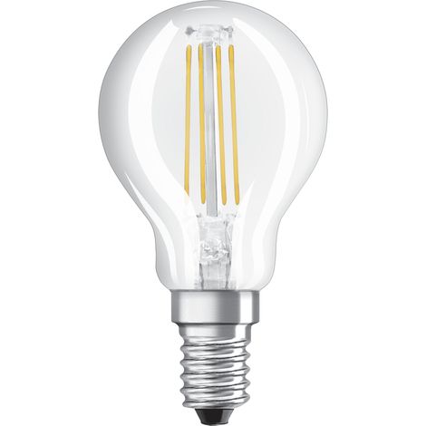 Osram Bombilla LED 5,5W E14 Vidrio Claro 2700K (1/3)