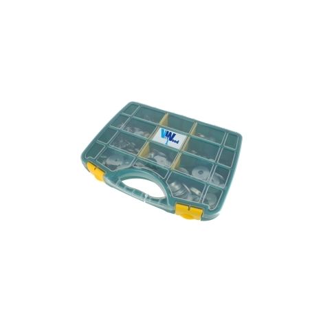 Coffret de 1020 rondelles zinguées Viswood