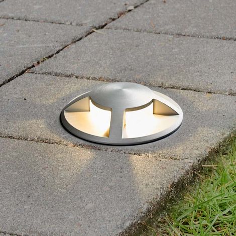 [GEBRAUCHT] B-Ware Lucande LED-Bodeneinbaustrahler Anina Wegeleuchte Gartenleuchte Sockelleuchte (1/2)