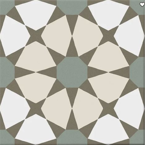 Carrelage sol effet carreaux de ciment Classico prisma warm 20x20 cm - Réflex boutique