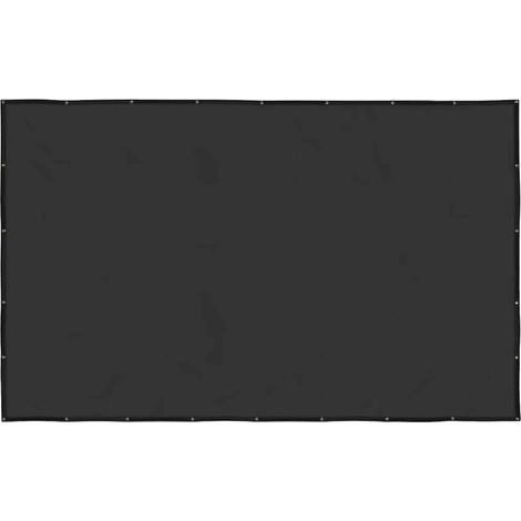 vidaXL Red para remolque HDPE negro 2,5x4 m (1/2)