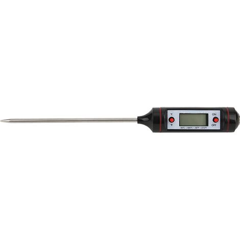 Sonde de thermomètre numérique WT-1 - Testeur de température électronique pour la cuisine, les barbecues, les aliments et la viande