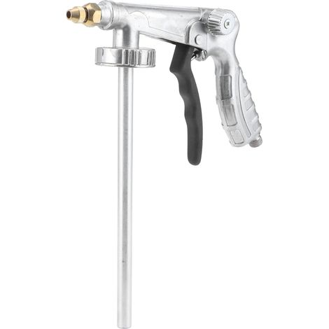 Pistolet à peinture réglable en alliage d'aluminium, filetage mâle G1/4, aérographe (1/5)