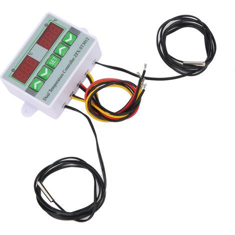 Contrôleur de température à affichage numérique, micro-ordinateur, interrupteur de commande intelligent ST3012 12V (1/5)